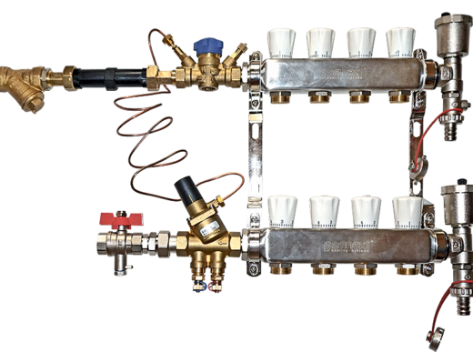 SA25-3-L-20-DPV15-STP15L Распределительный коллекторный узел SANEXT Квартирный